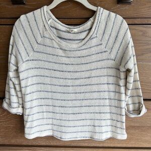 Soft Joie Striped Knit Top